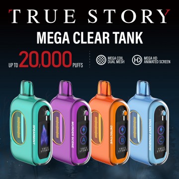 TRUE STORY 20000 PUFFS DISPOSABLE VAPE 5CT/DISPLAY
